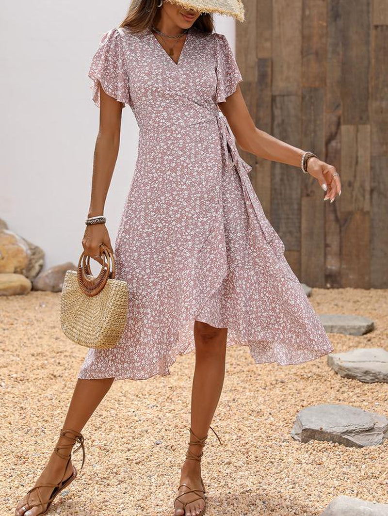 Women's Floral Midi Dress