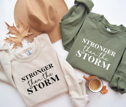 Women's Stronger than the Storm Sweatshirt
