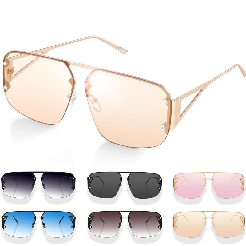 Womens Trendy Aviator Sunglasses
