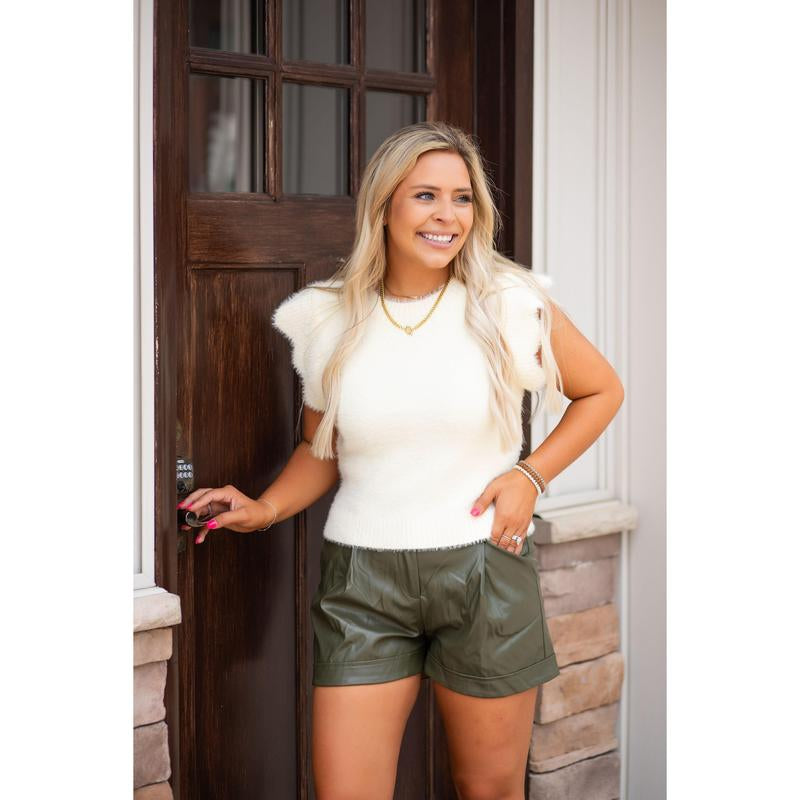 Leather Shorts