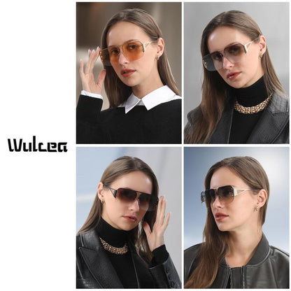 Womens Trendy Aviator Sunglasses