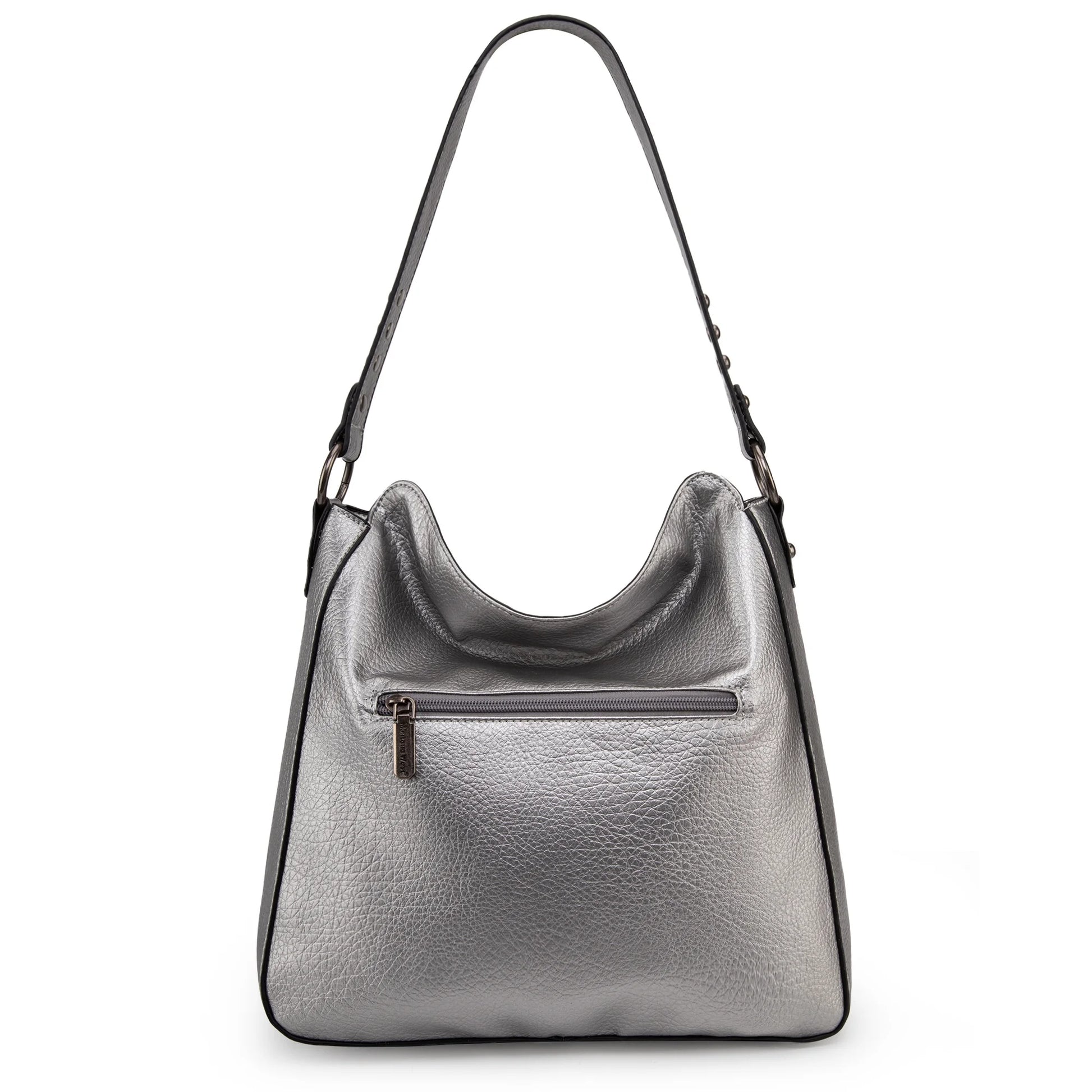 Hobo Bag for Women Crossbody Purse and Handbags Ladies Chic Shoulder Bags, Pearl Silver