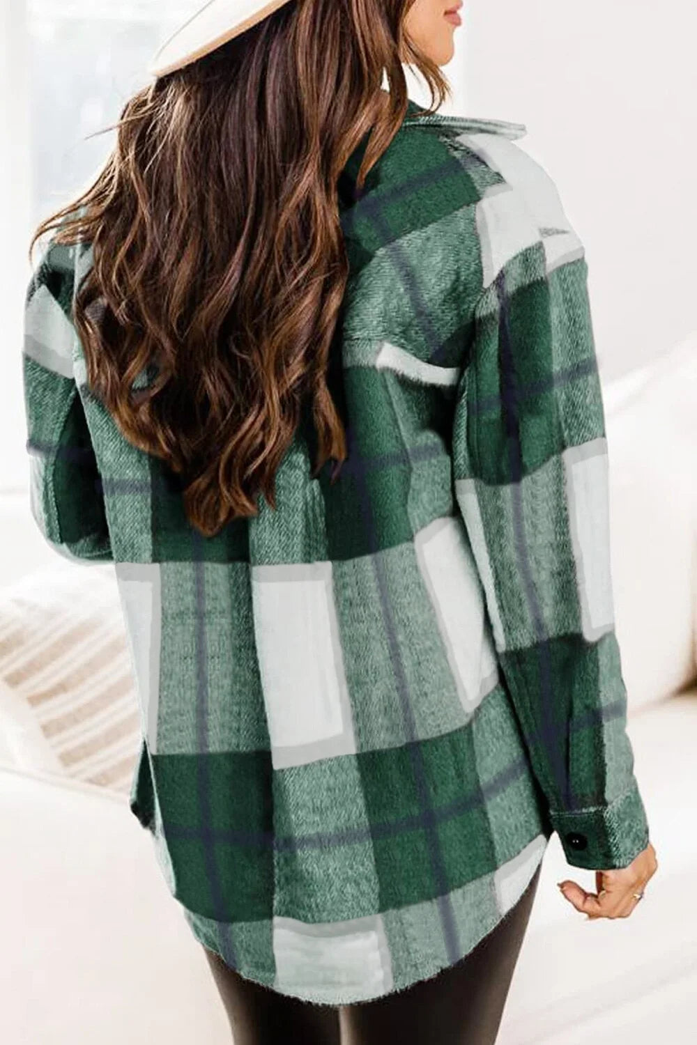 Women's Plaid Flannel Jacket