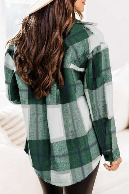 Women's Plaid Flannel Jacket