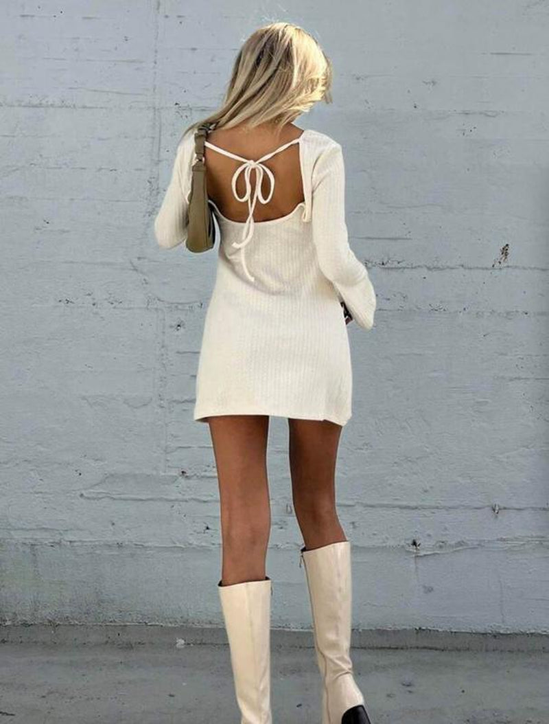 Long Sleeve Sweater Dress